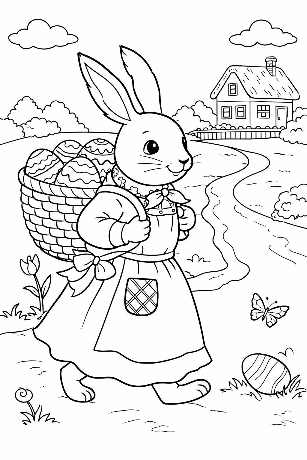 Pasen coloring page - Variant 11