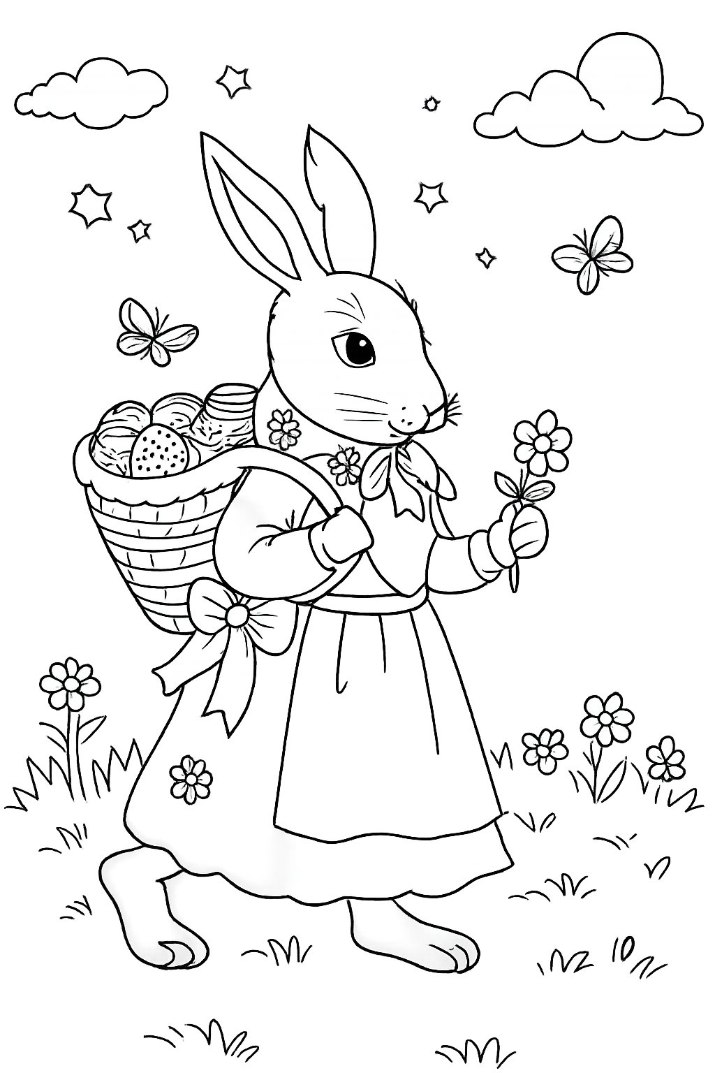 Pasen coloring page - Variant 8