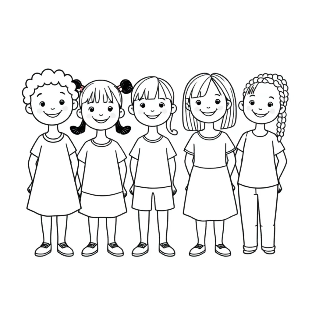 Childrens coloring page