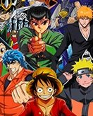 Anime coloring page for children