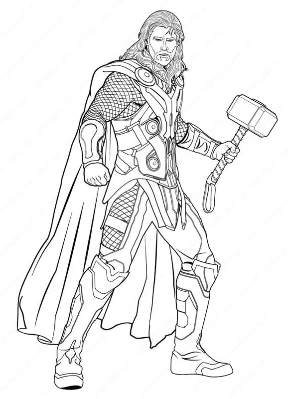 Childrens coloring page