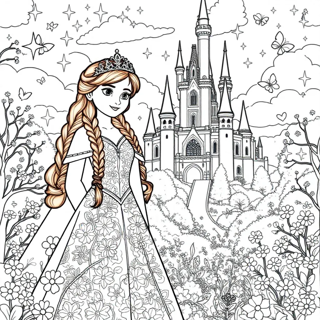 baby annabell kleurplaat voor kinderen