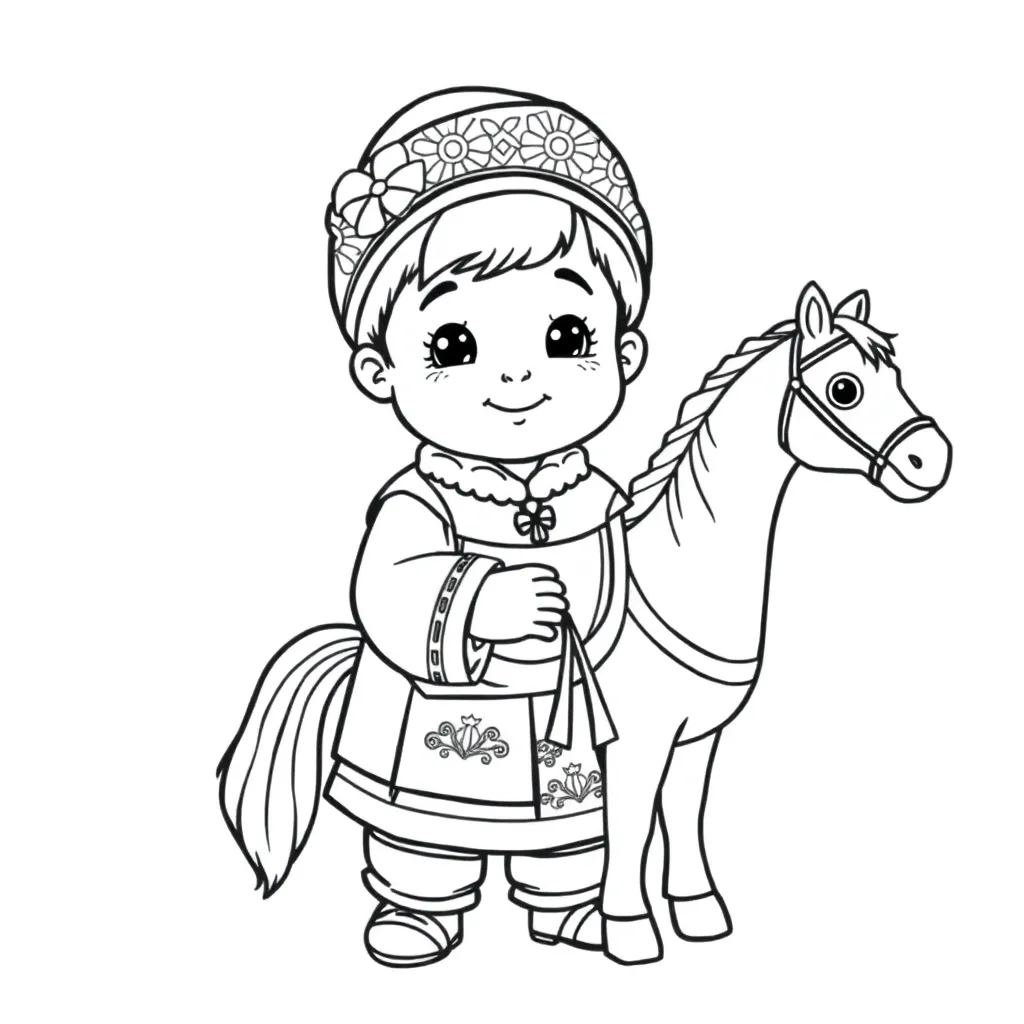 Childrens coloring page