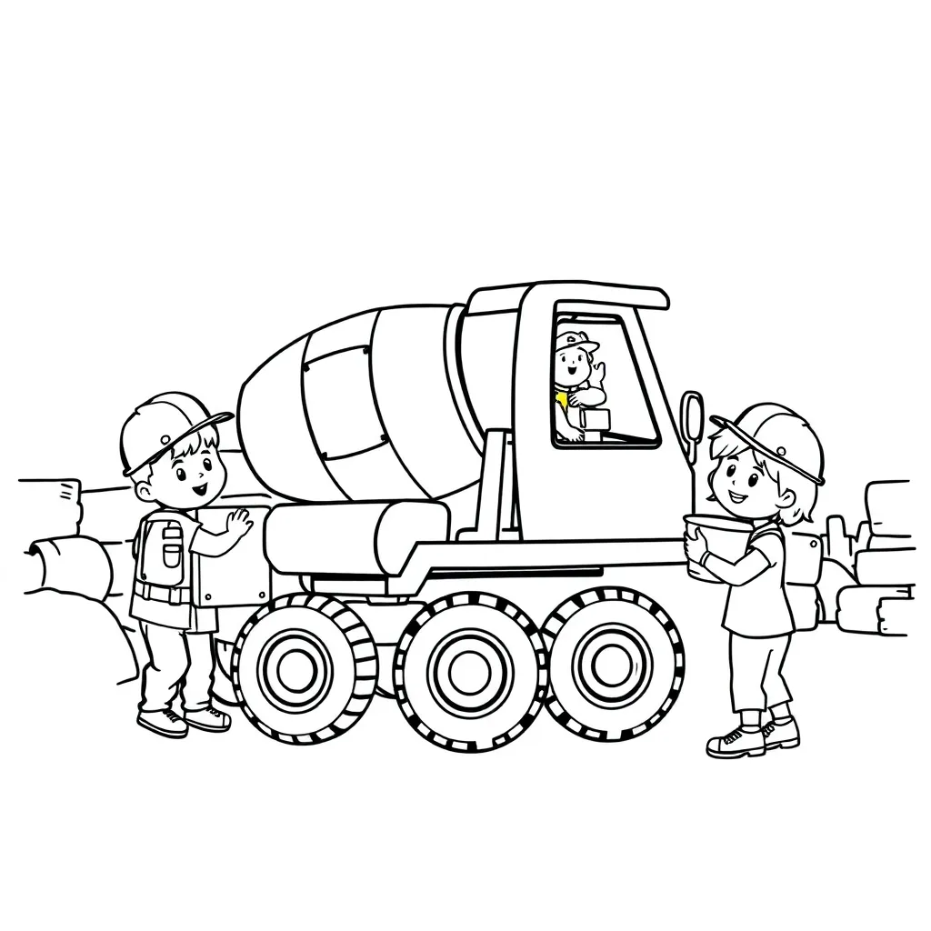 Plantilla para colorear para niños