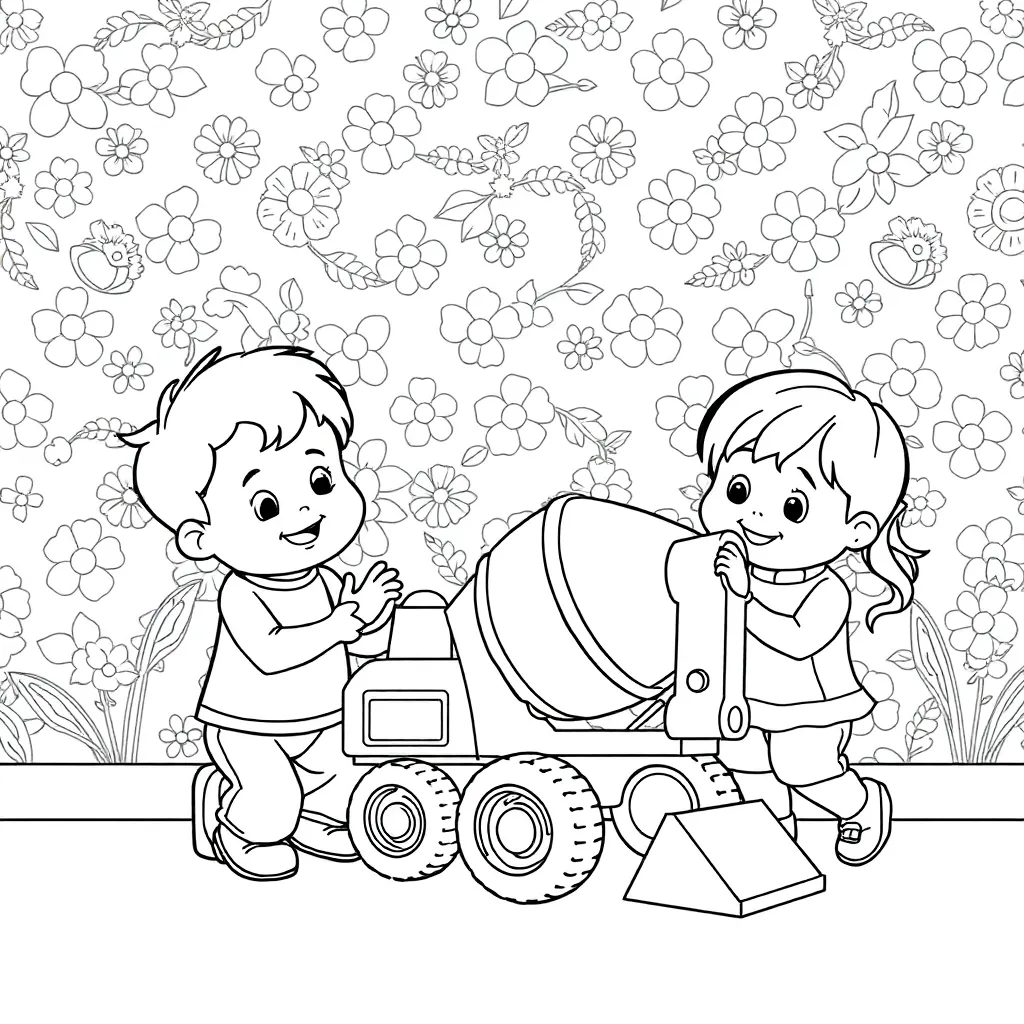 Bob De Bouwer Bouwplaats Speelgoed Kinderen Educatief coloring page for children