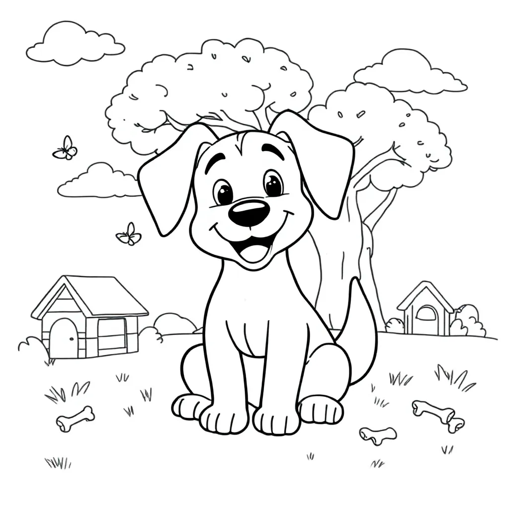 Feuille de coloriage pour enfants