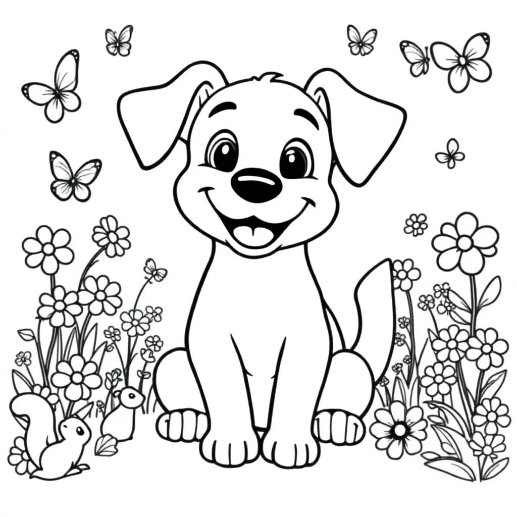 Feuille de coloriage pour enfants
