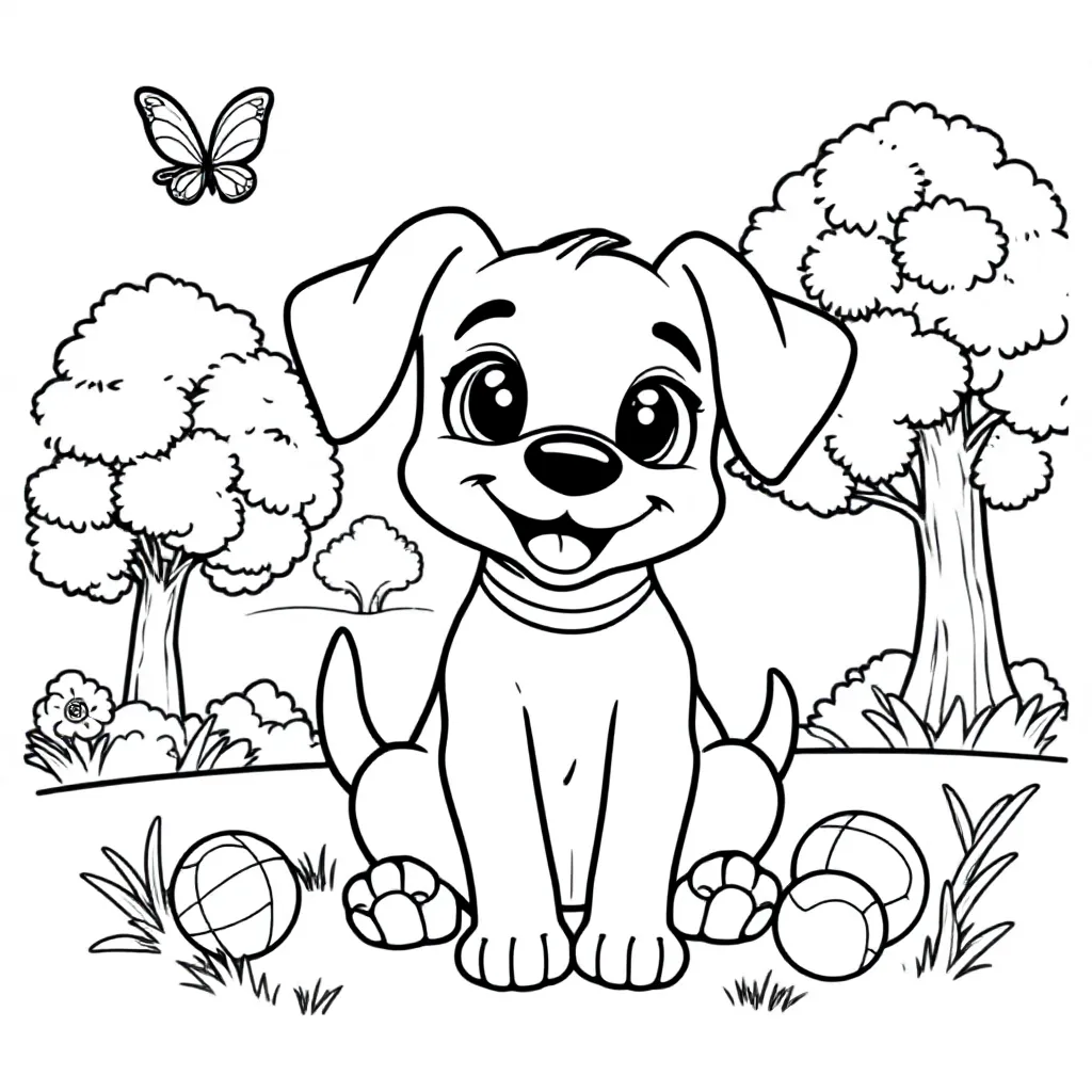 Feuille de coloriage pour enfants