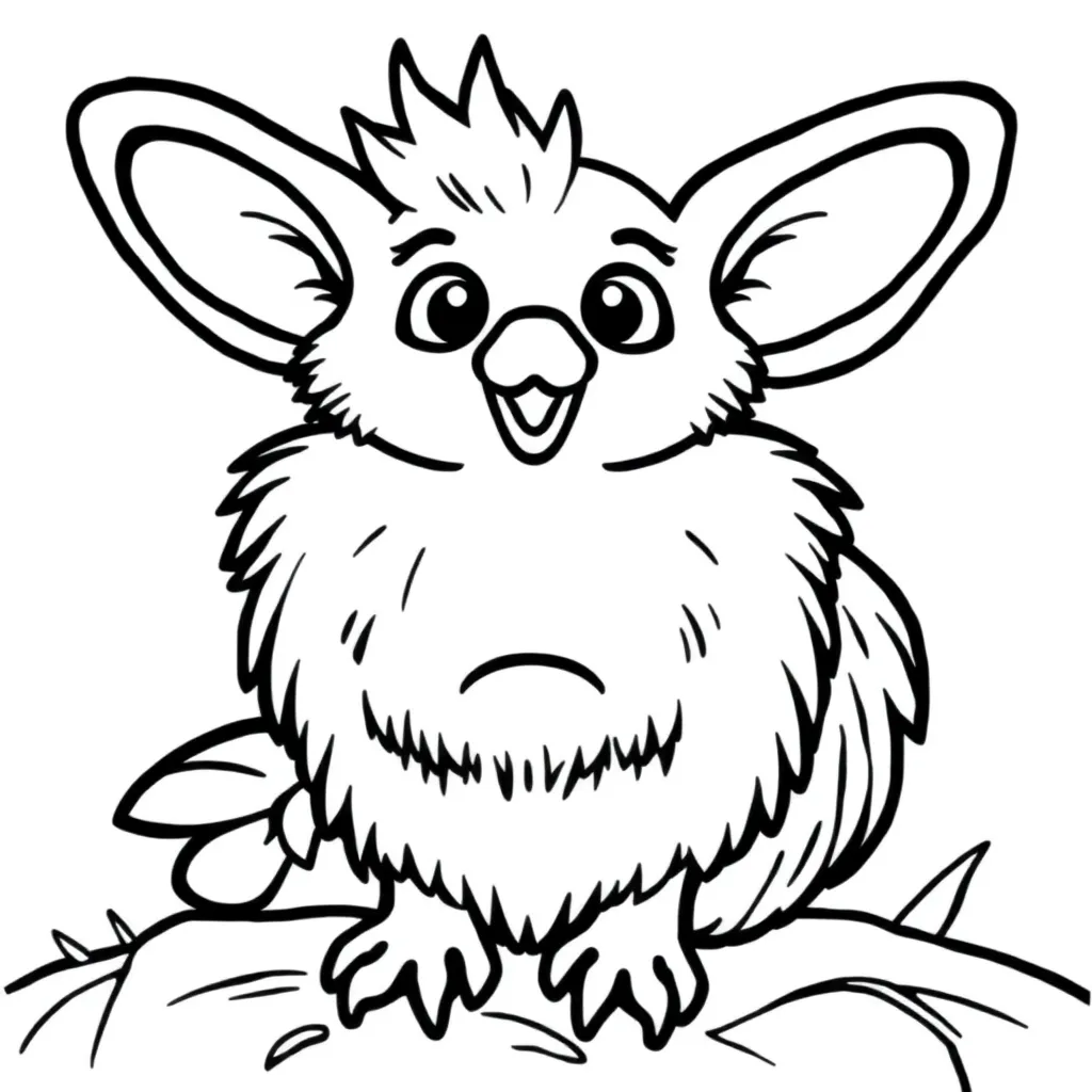 Boerderij Koe Schattig Landelijk Dieren coloring page for children