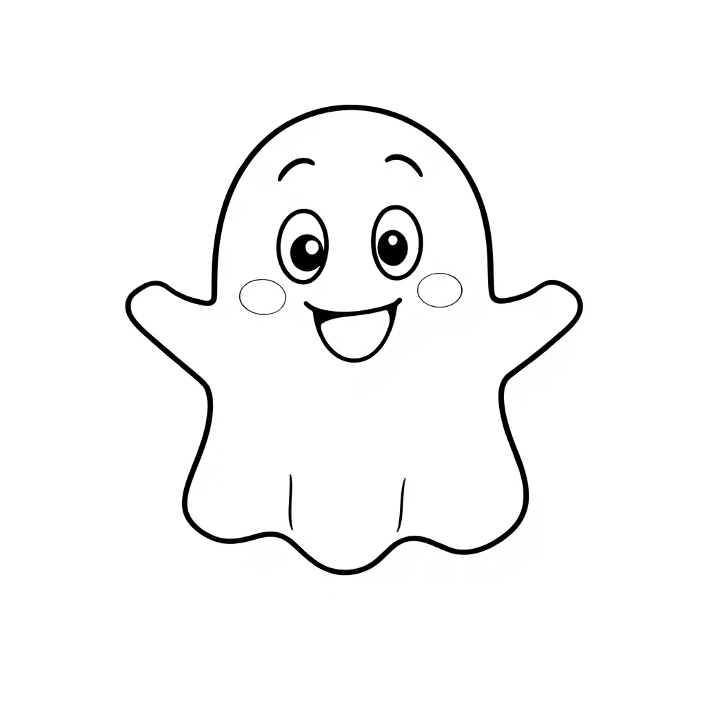 boos kleurplaat voor kinderen