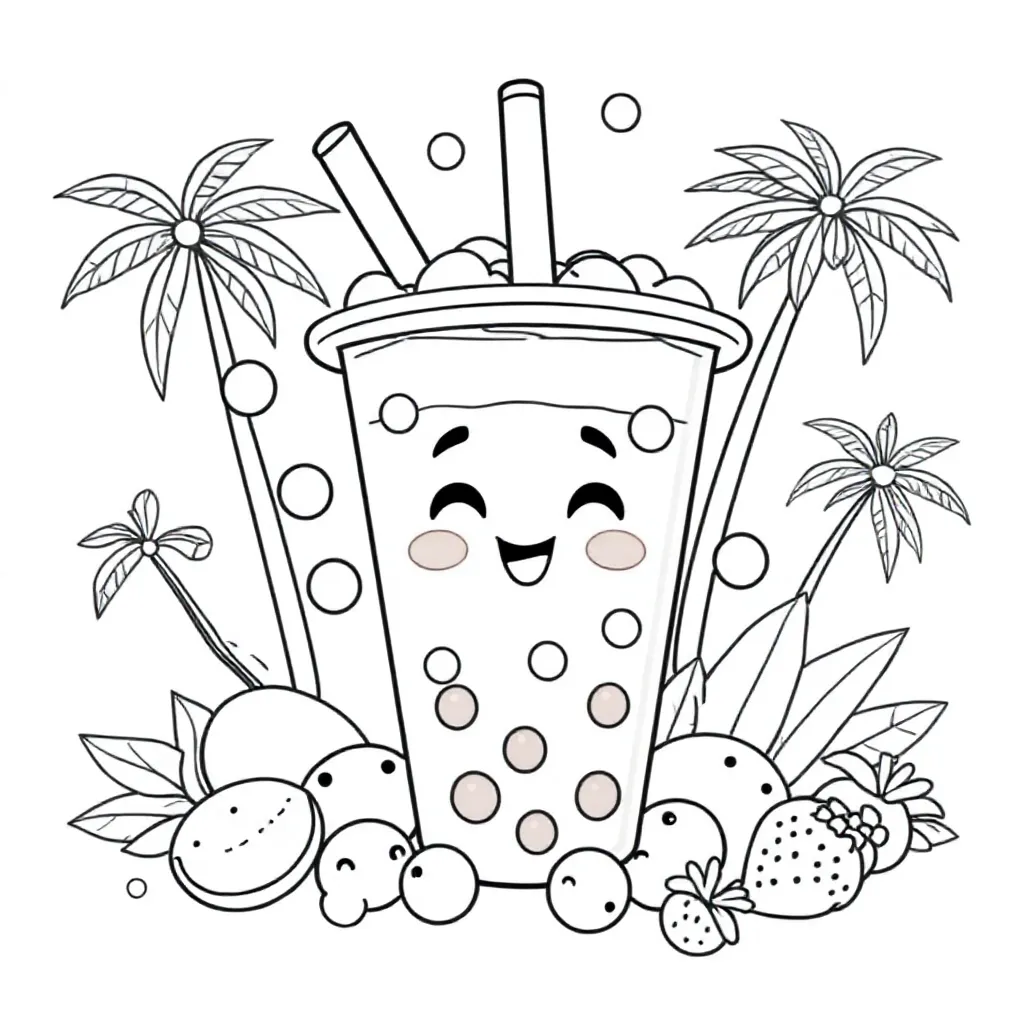 Plantilla para colorear para niños