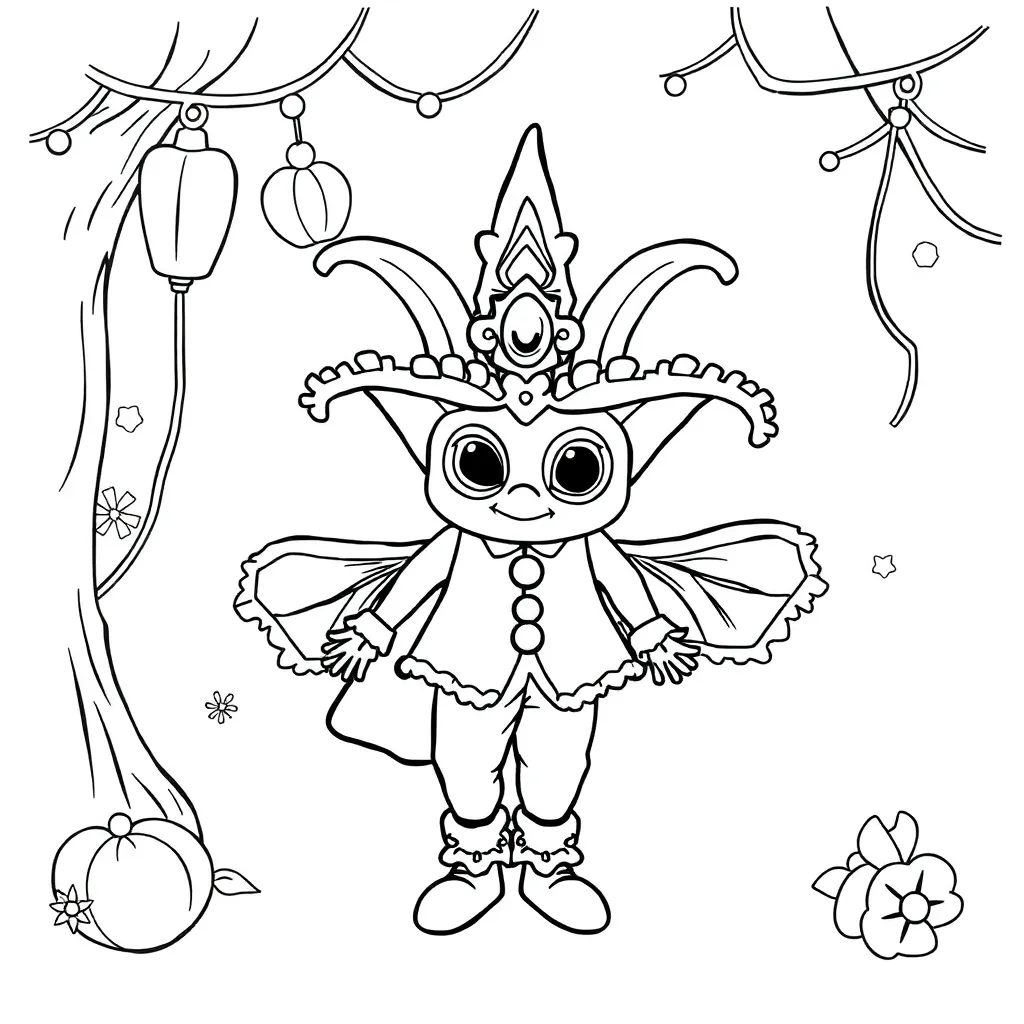 Childrens coloring page