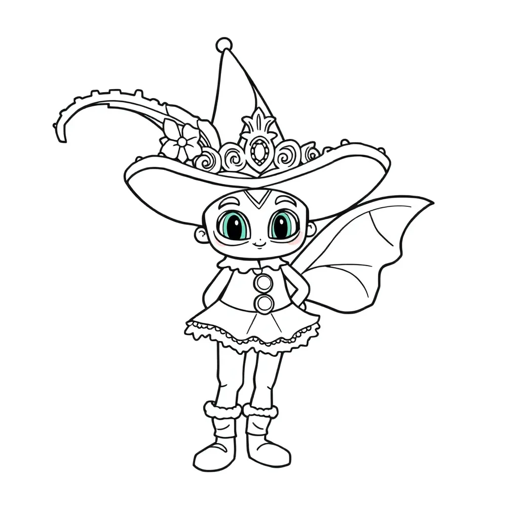 Feuille de coloriage pour enfants