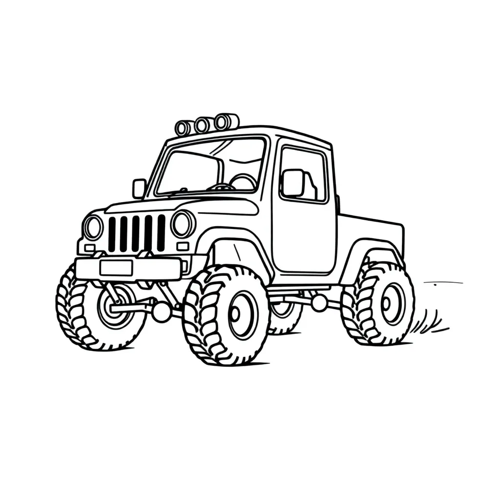 Cars Jongleren Cartoon Beweging Vrolijk coloring page for children
