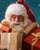 Christmas coloring page for children