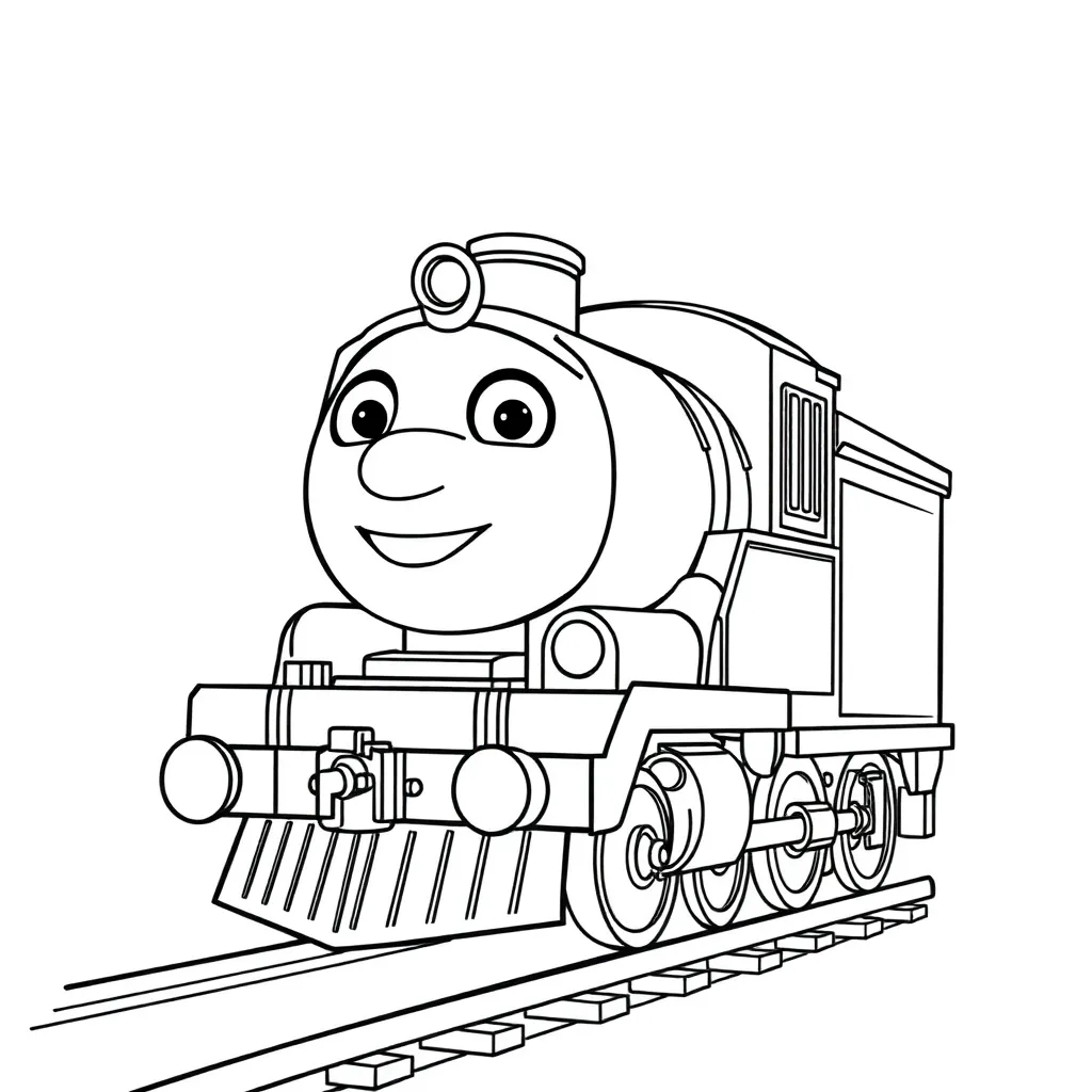 Chuggington Trein Avontuur Kindertekening Creatief coloring page for children