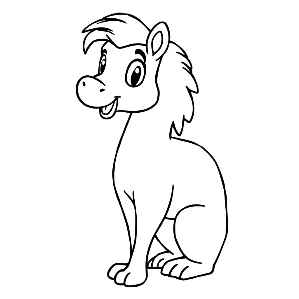 Plantilla para colorear para niños