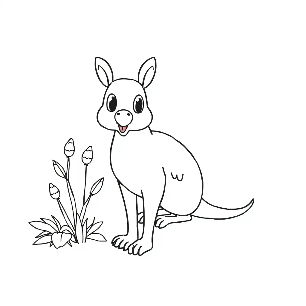 Plantilla para colorear para niños