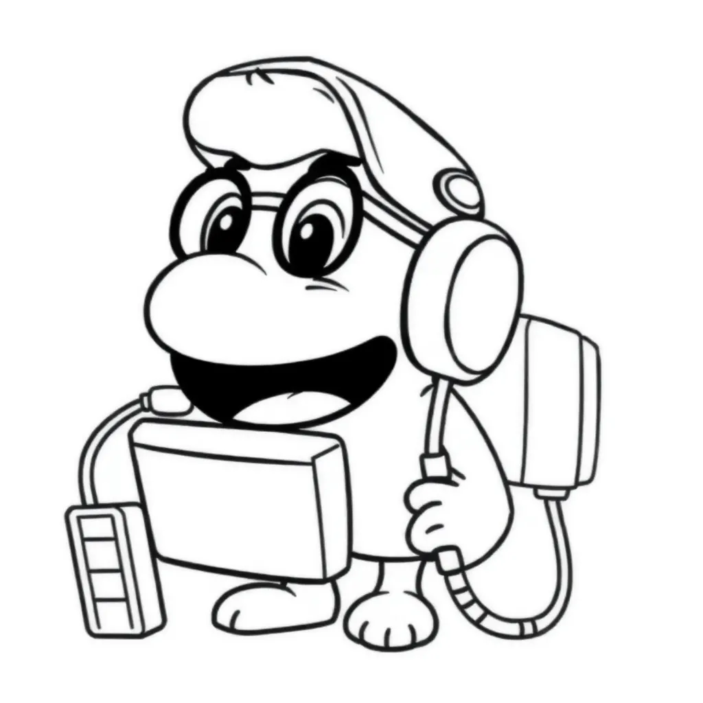 Contact kleurplaten voorbeeld