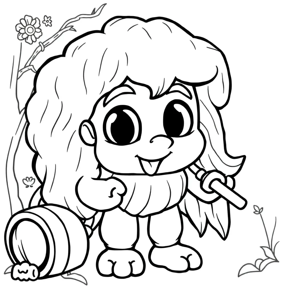 create, create, analyseren, analyseren, professional coloring page for children