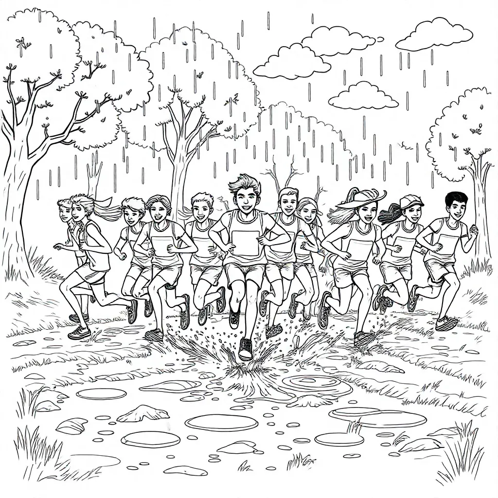 Plantilla para colorear para niños