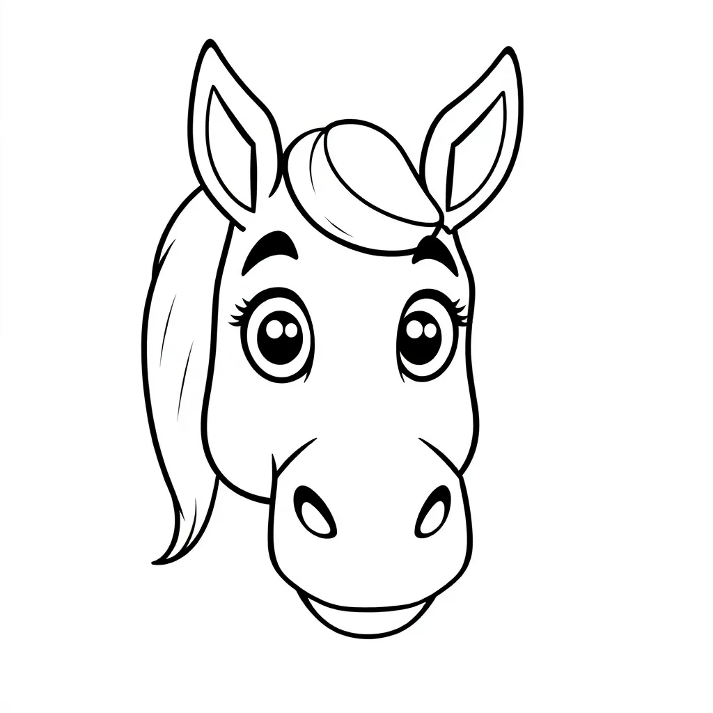 De Schimmel Van De Sint coloring page for children