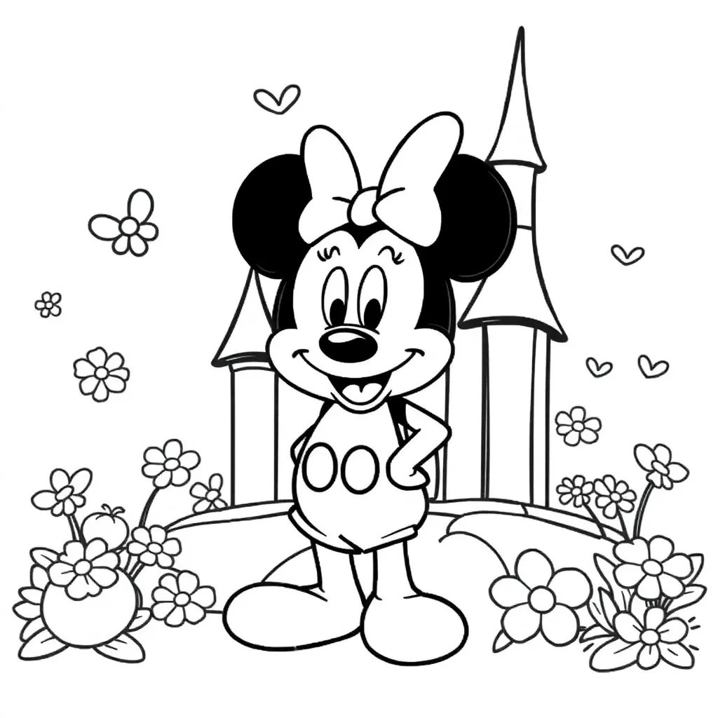 Disney Prinses Sprookjes Creatief Kindertekening coloring page for children