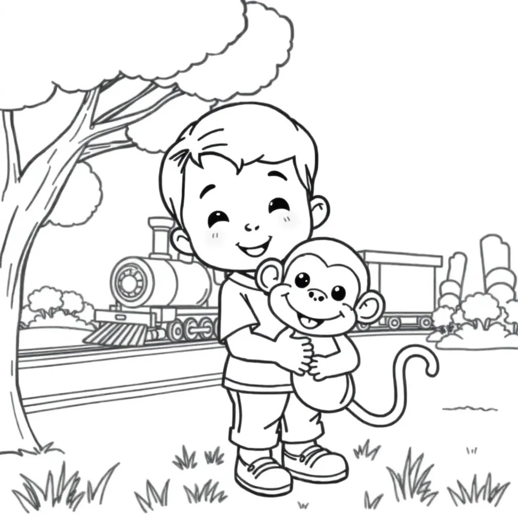 Childrens coloring page
