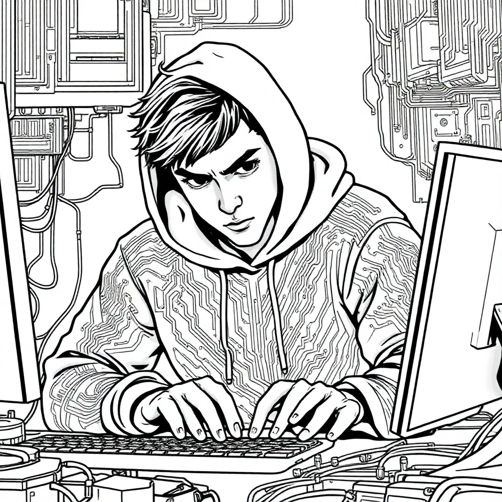 Childrens coloring page