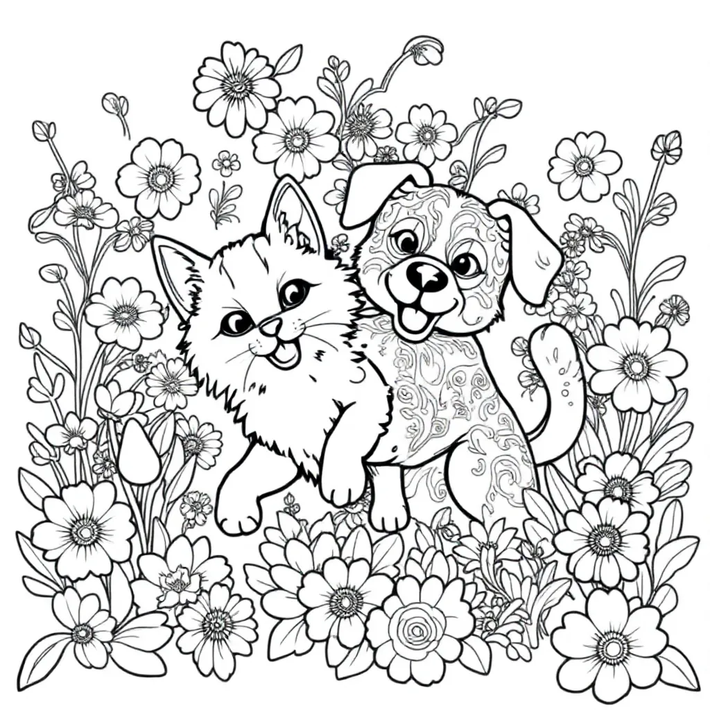 Feuille de coloriage pour enfants