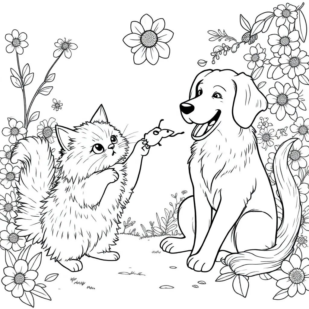 Feuille de coloriage pour enfants