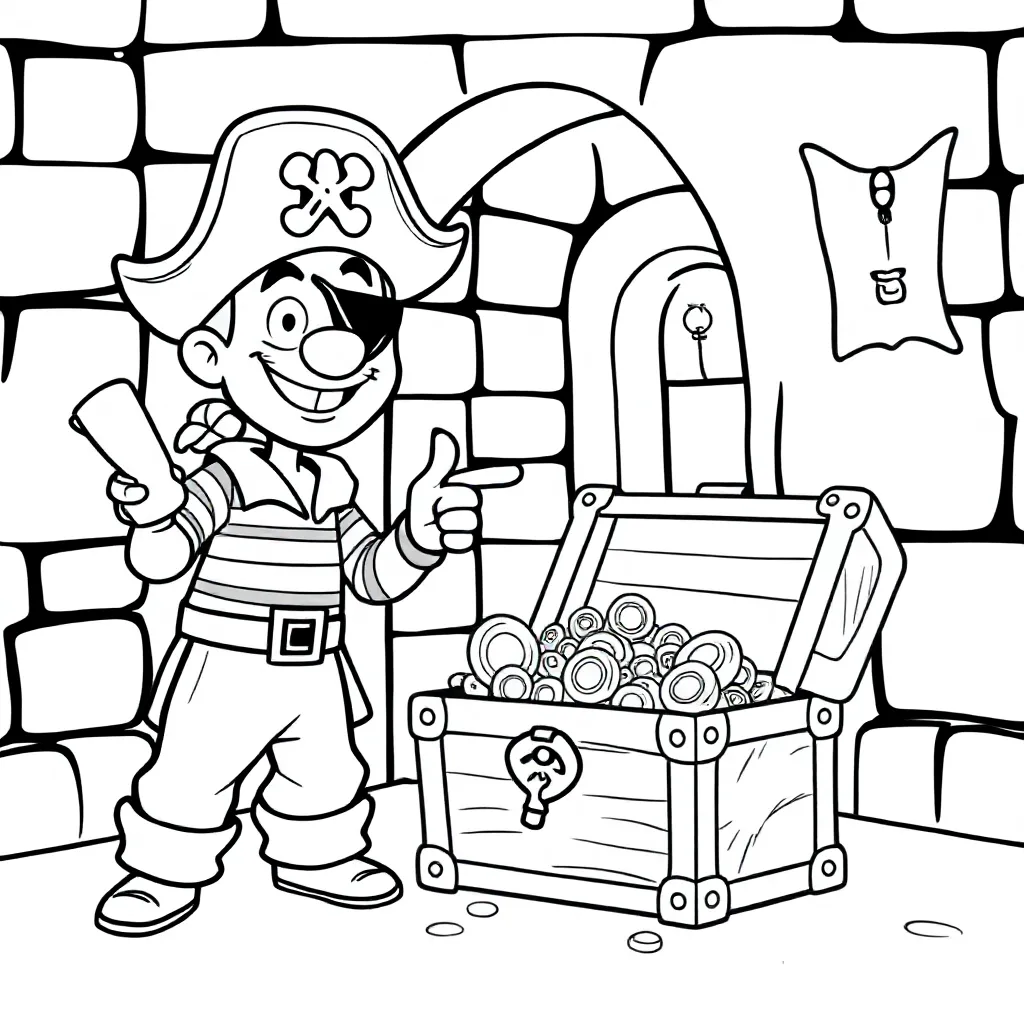 Plantilla para colorear para niños