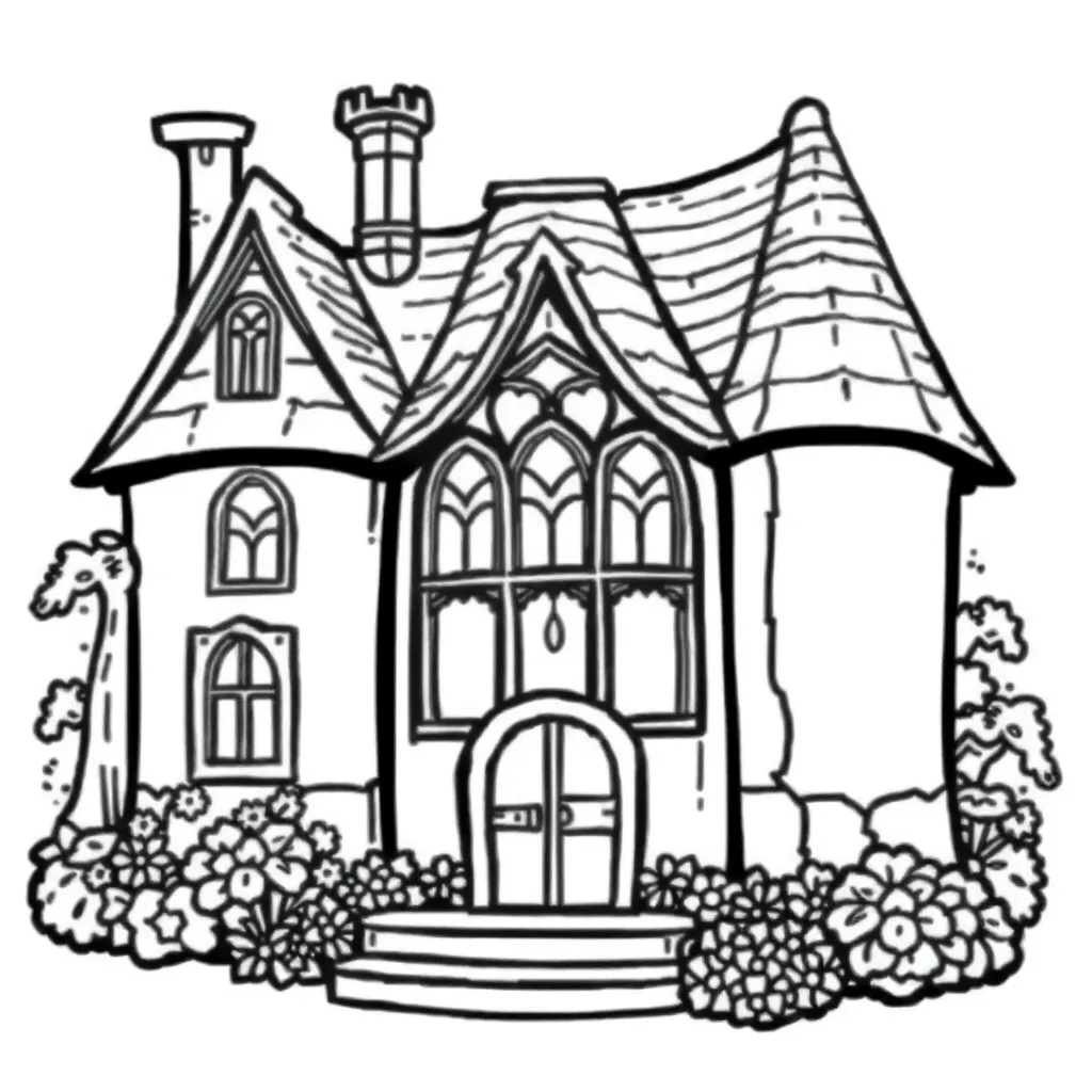 Efteling Sprookjes Fantasie Attracties Avontuur coloring page for children