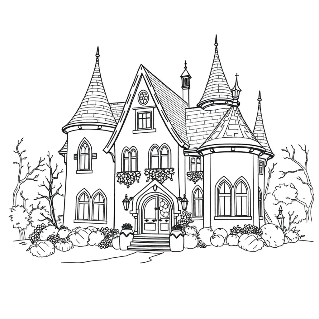 Efteling Sprookjes Fantasie Attracties Avontuur coloring page for children