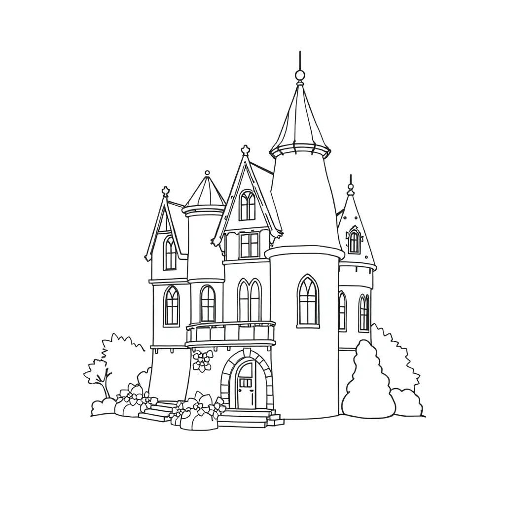 Efteling Sprookjes Fantasie Attracties Avontuur coloring page for children