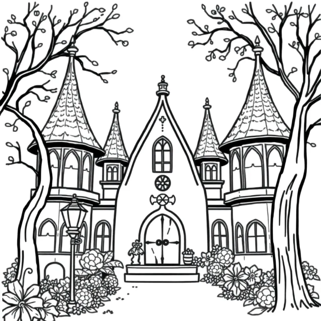 Efteling Sprookjes Fantasie Avontuur Magisch coloring page for children