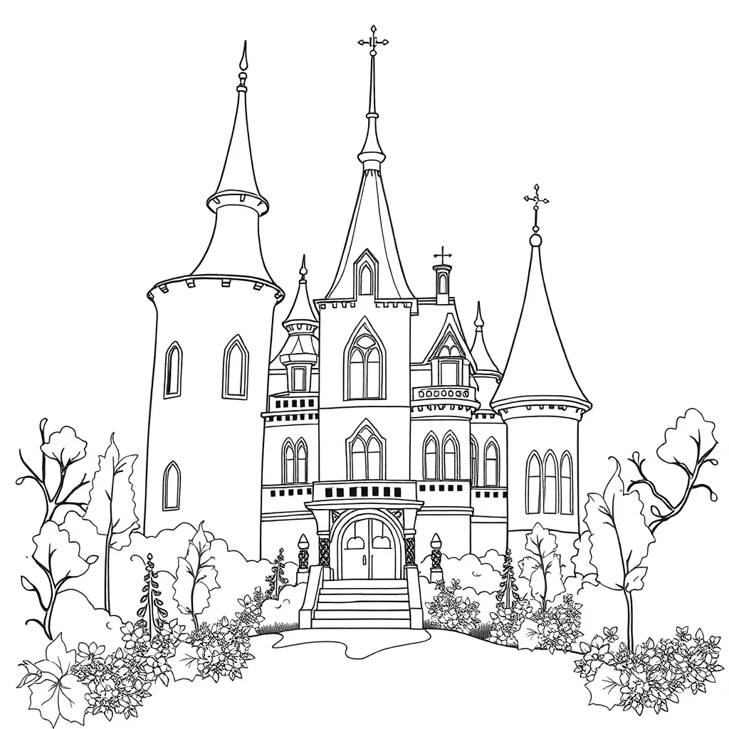 Efteling Sprookjes Fantasie Avontuur Magisch coloring page for children