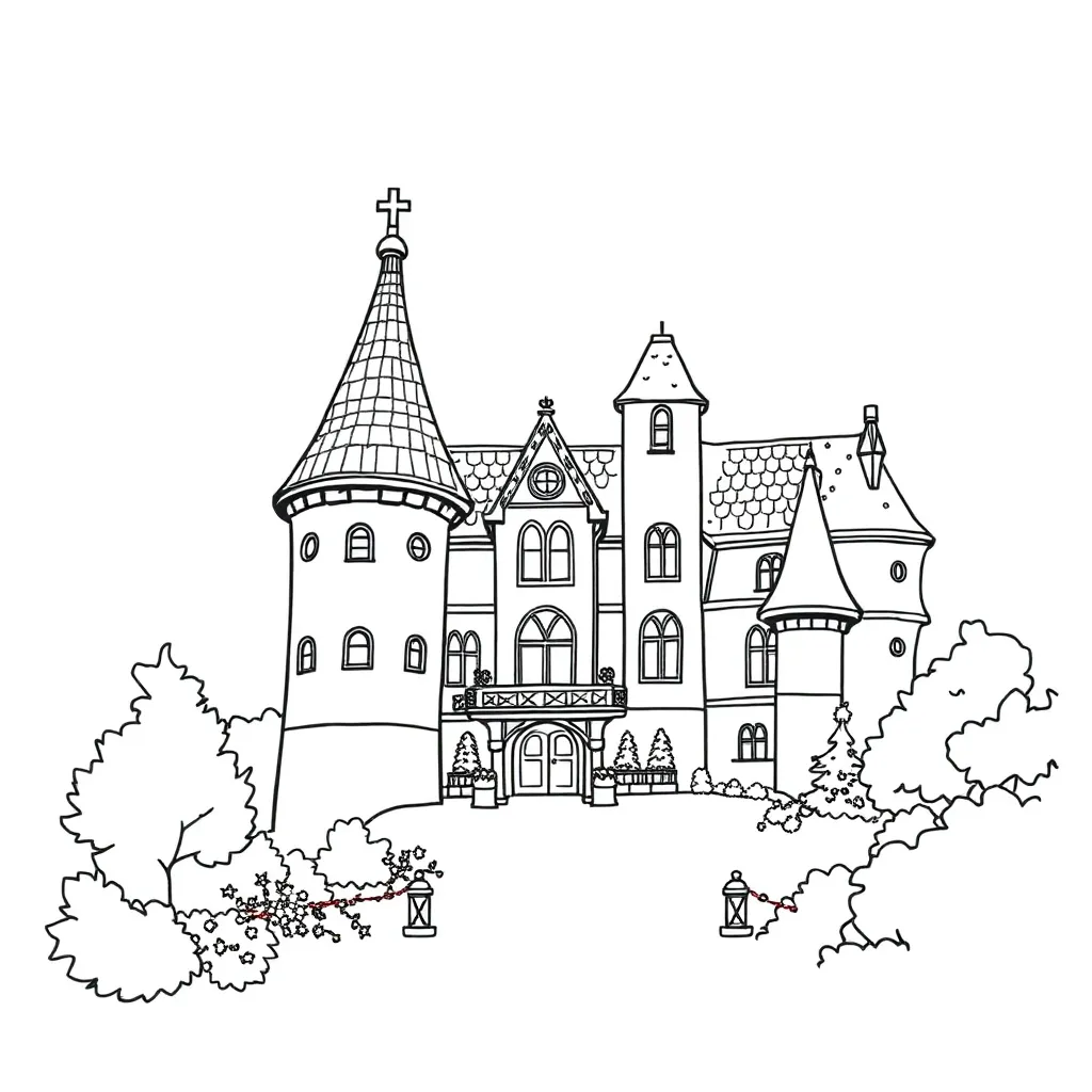 Efteling Sprookjespark Fantasie Attracties Avontuur coloring page for children