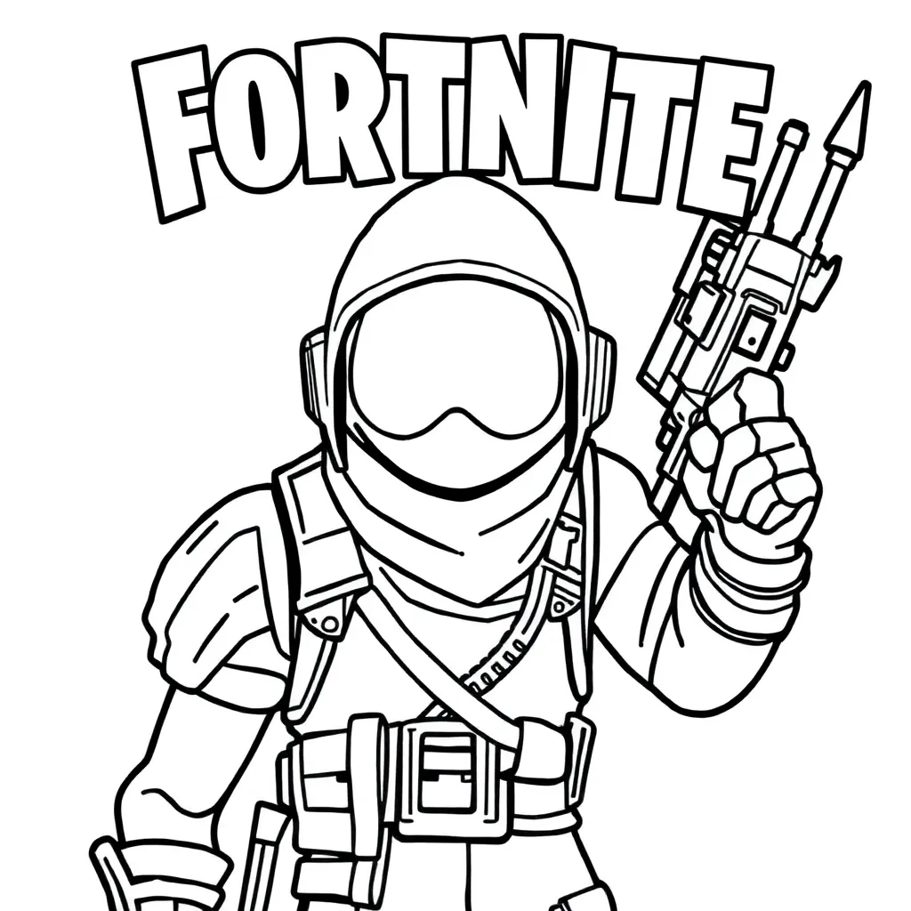 Childrens coloring page
