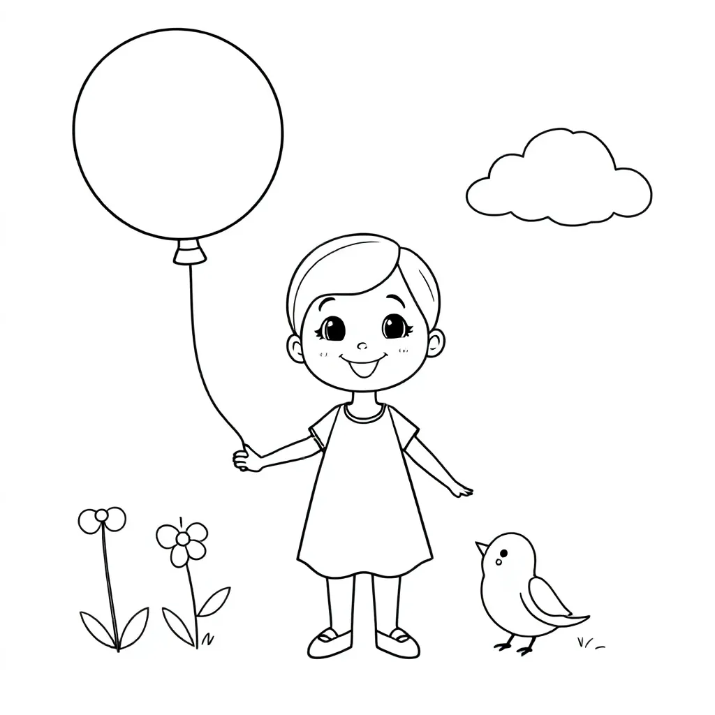 Gaby coloring page for children