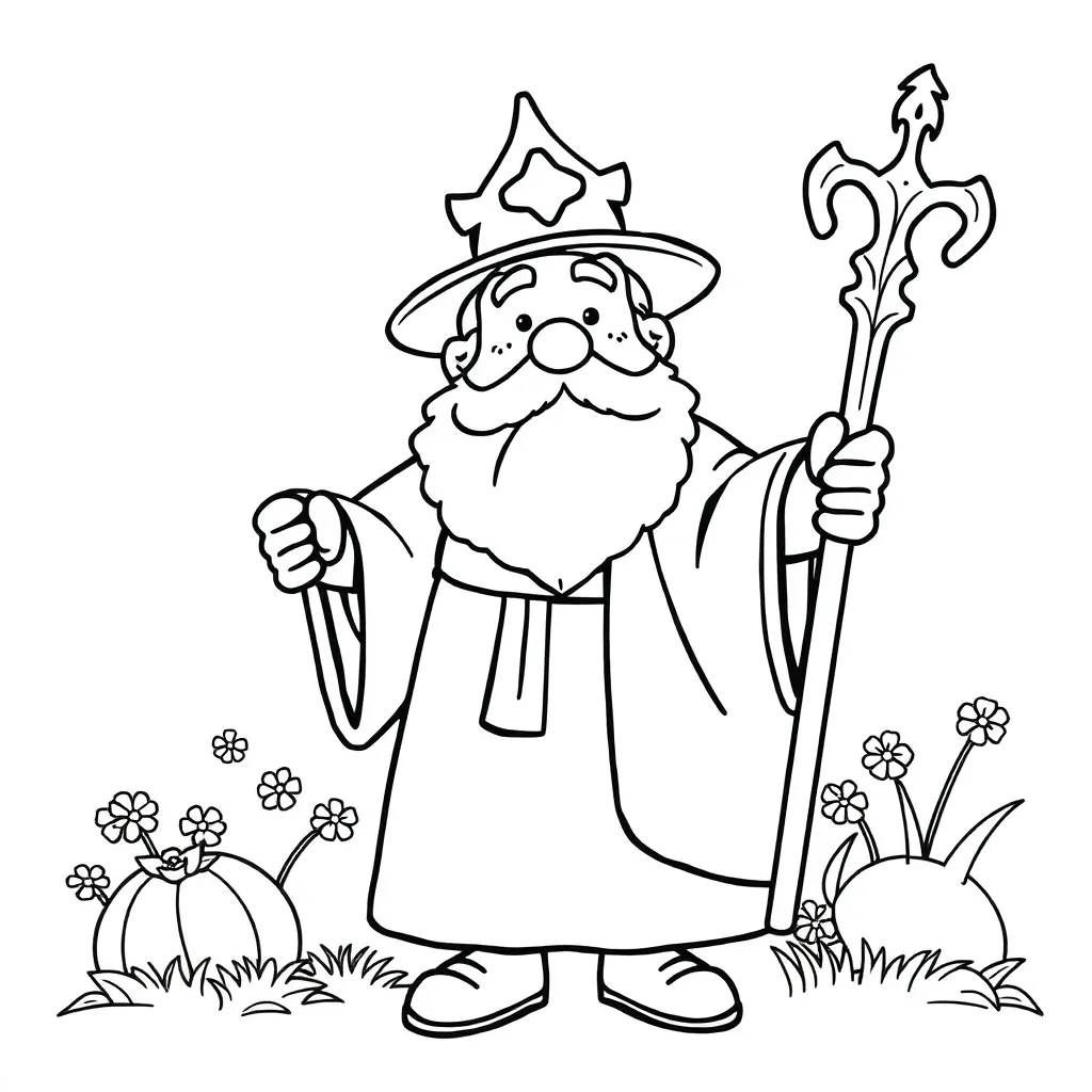 Goedheiligman coloring page for children