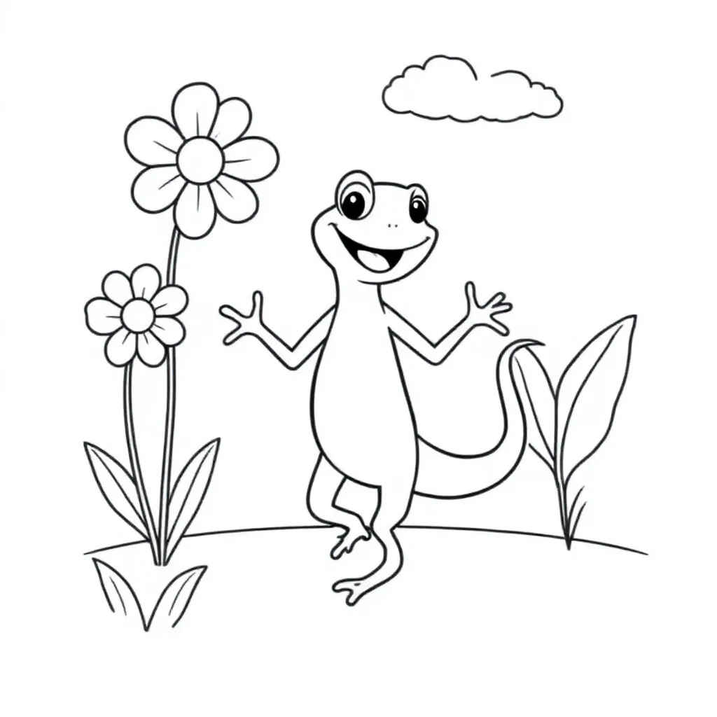 Childrens coloring page