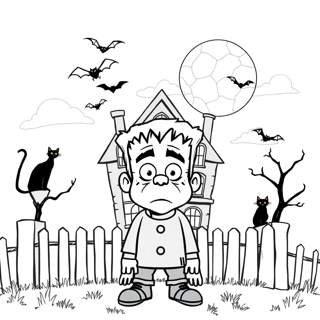 Childrens coloring page