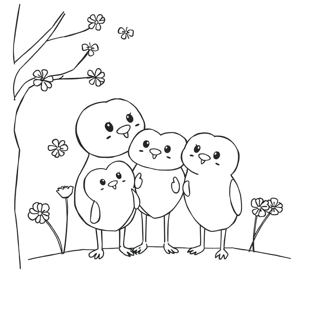 Hartjes Liefde Romantisch Creatief Kinderen coloring page for children