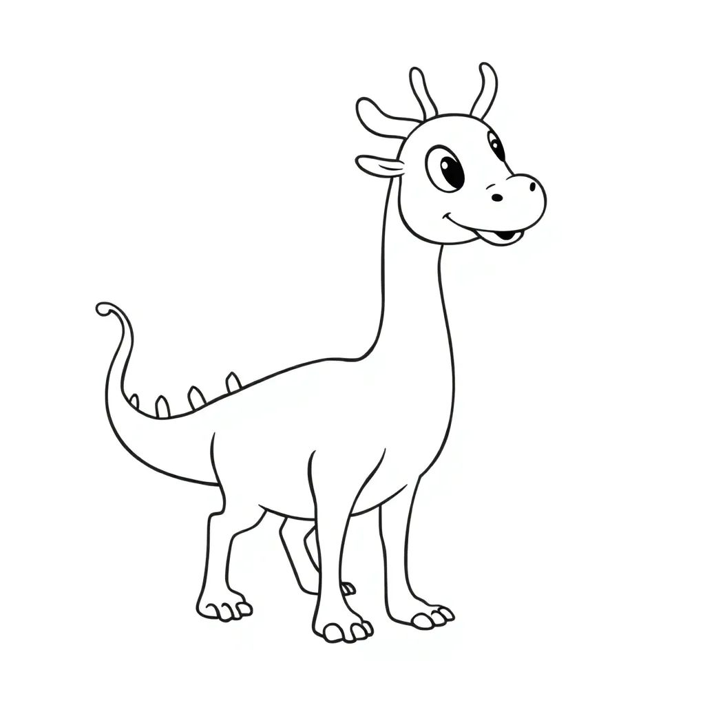 Hoe Tem Je Een Draak Avontuur Fantasie Kinderen Animatie coloring page for children
