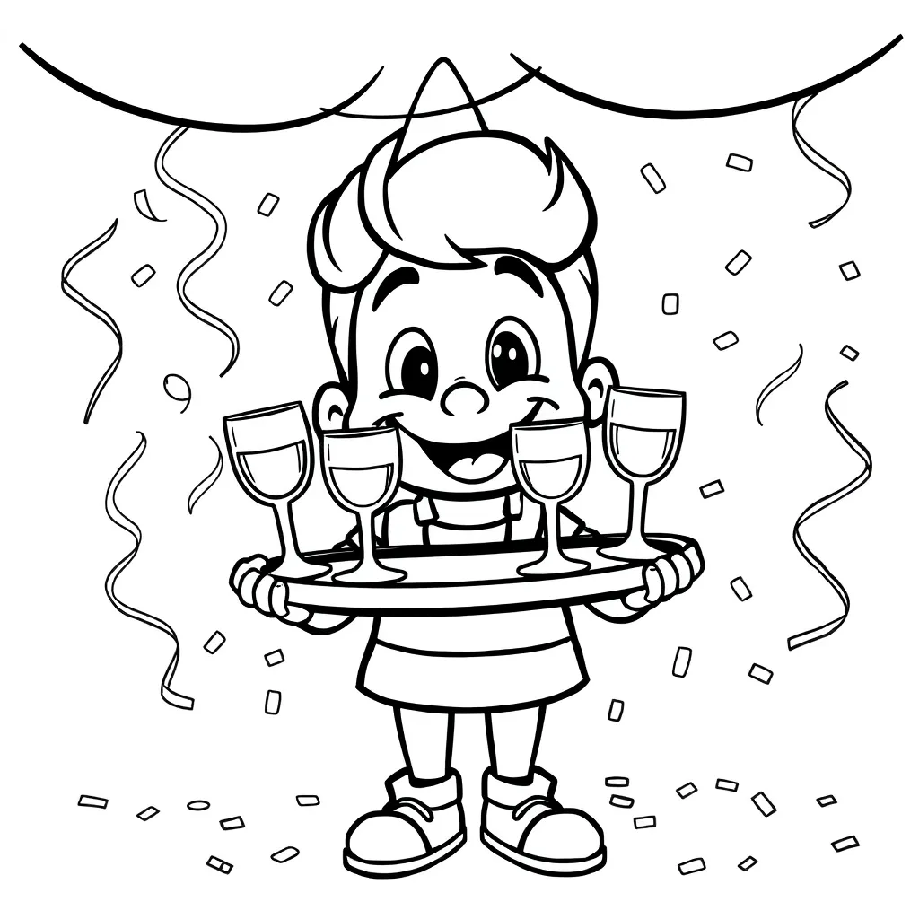 Home Kleurplaten coloring page for children