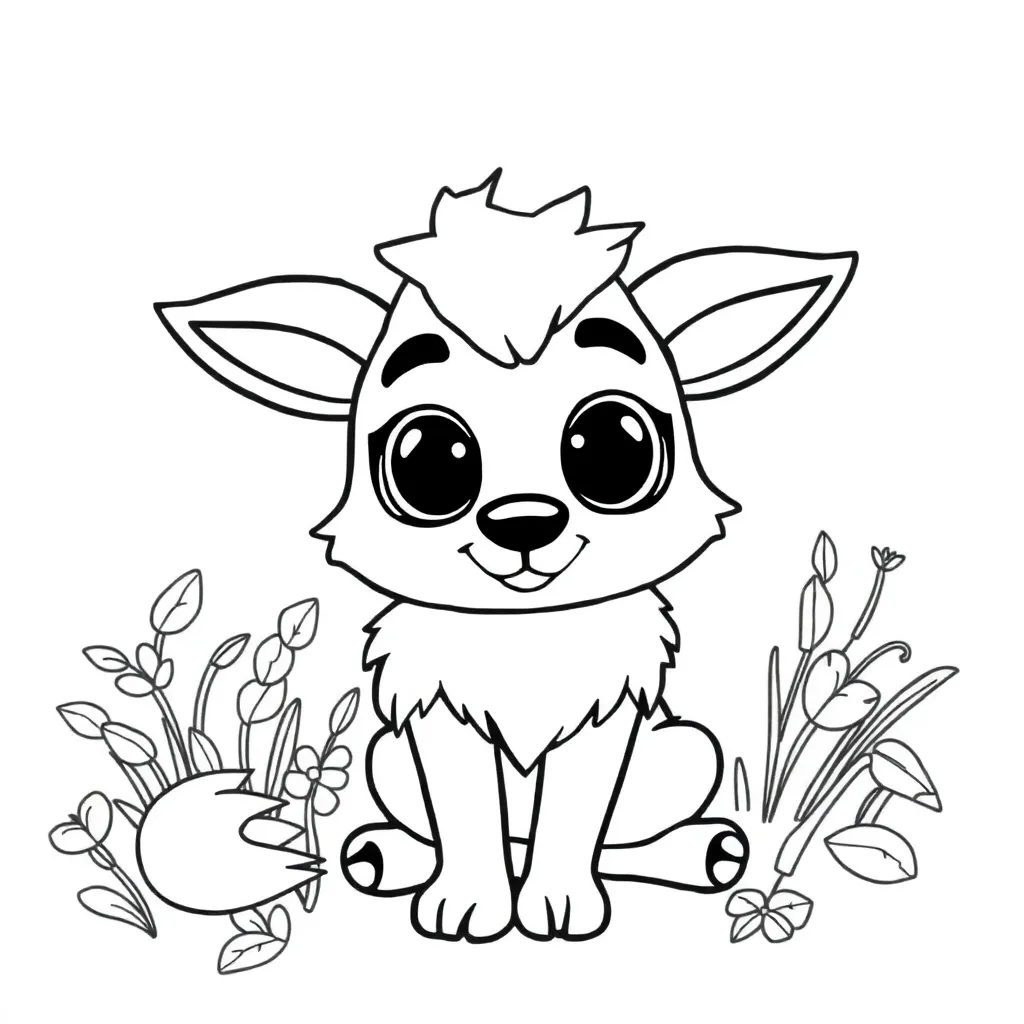 Feuille de coloriage gratuite Chien Animal de compagnie Fidèle Adorable Jouet Feuille de coloriage pour les enfants