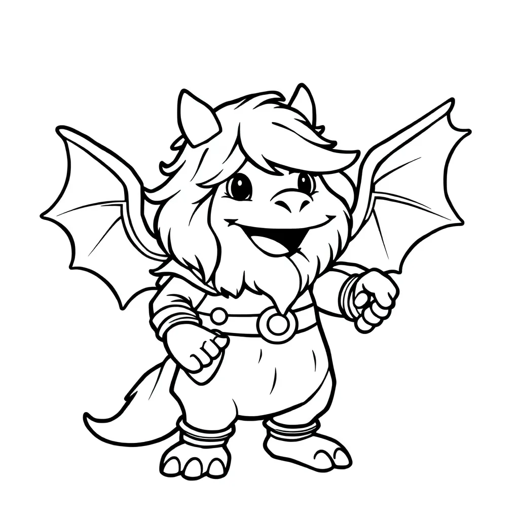 Hond Huisdier Trouw Schattig Vrolijk coloring page for children