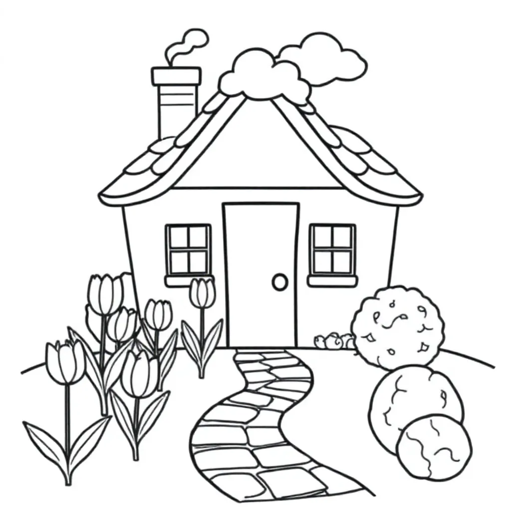Childrens coloring page
