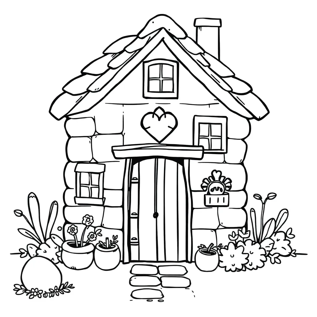 Huisdieren Geheim Creatief Kinderen Tekenen coloring page for children